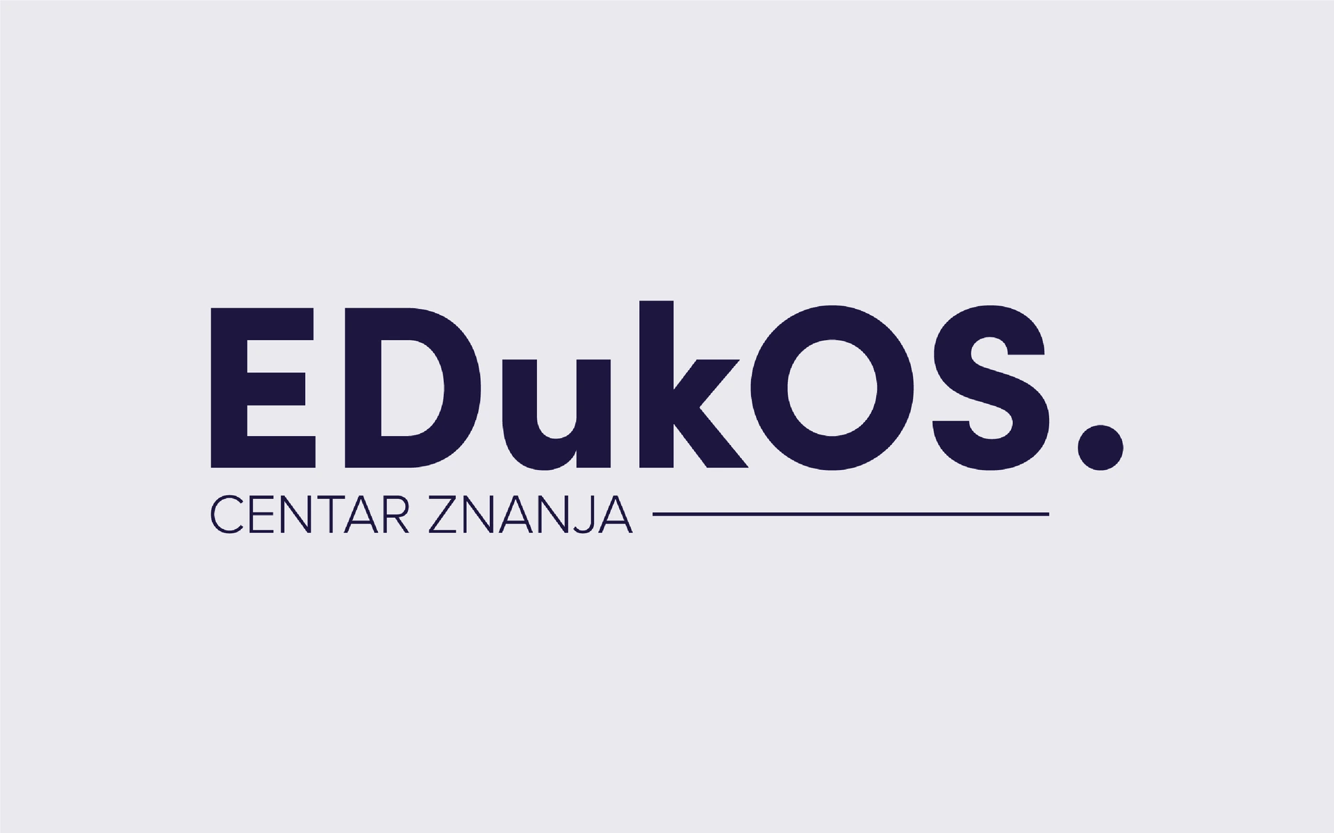 Logotip EDukOS Centra znanja