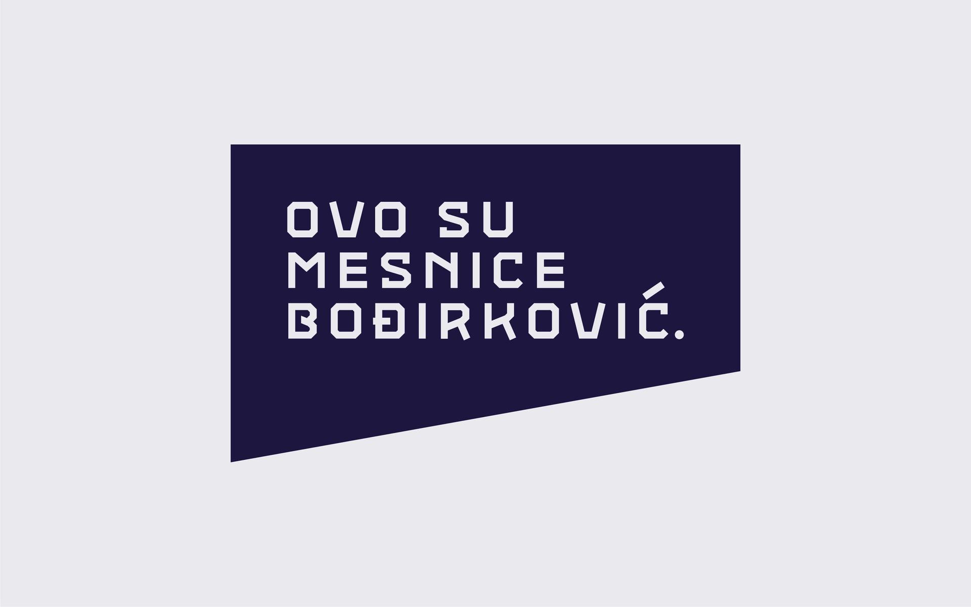 Logotip Mesnica Bođirković